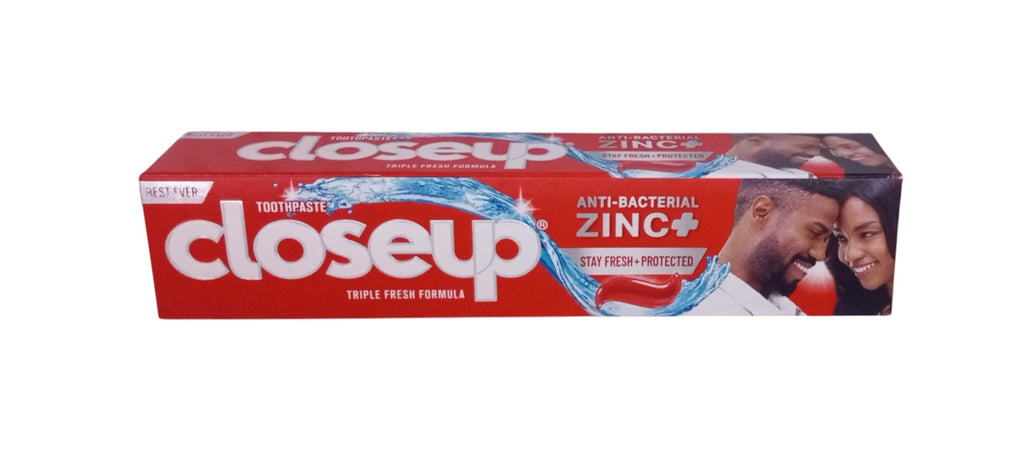 Close up toothpaste