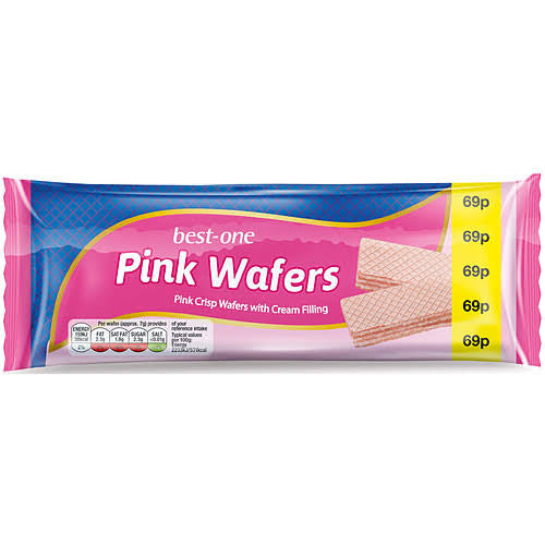 Best one pink wafers
