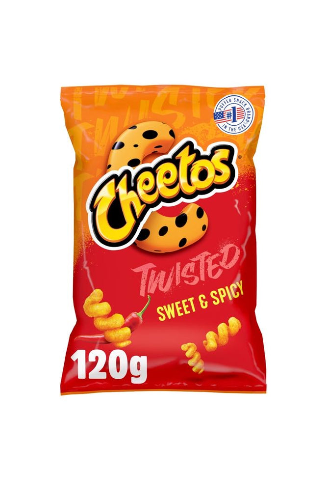 Cheetos twisted sweet and spicy 120g