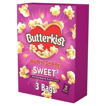 Butterkist popcorn pop n share sweet