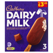 Cadbury Dairy Milk Ice Creams 3 x 100ml (300ml)