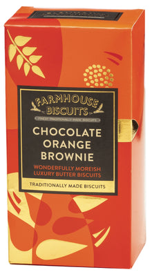FARMHOUSE Luxury Chocolate Orange Brownie Biscuits 150g