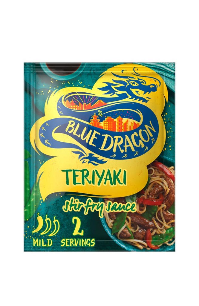 Blue dragon teriyaki stir fry