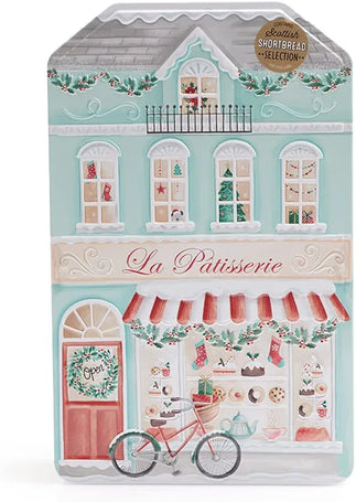 La Patisserie Design Biscuit Tin - A Selection of Shortbread Cookies