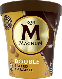 Magnum Tub Double Salted Caramel Ice Cream 440ml