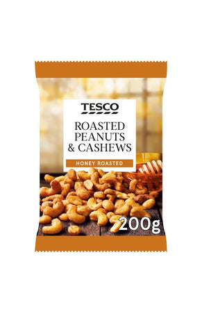 Tesco roasted peanut and cashew honey roasted