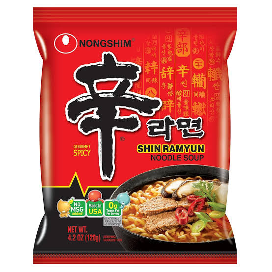 Nongshim Shin Ramyun Ramen Noodles Satchet