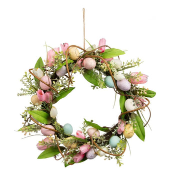 EASTER EGG WREATH