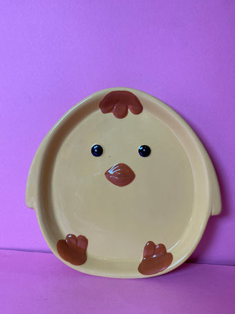 EASTER CHICK PLATE