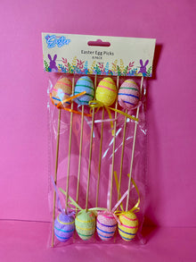 EASTER EGG PICKS 8 PACK