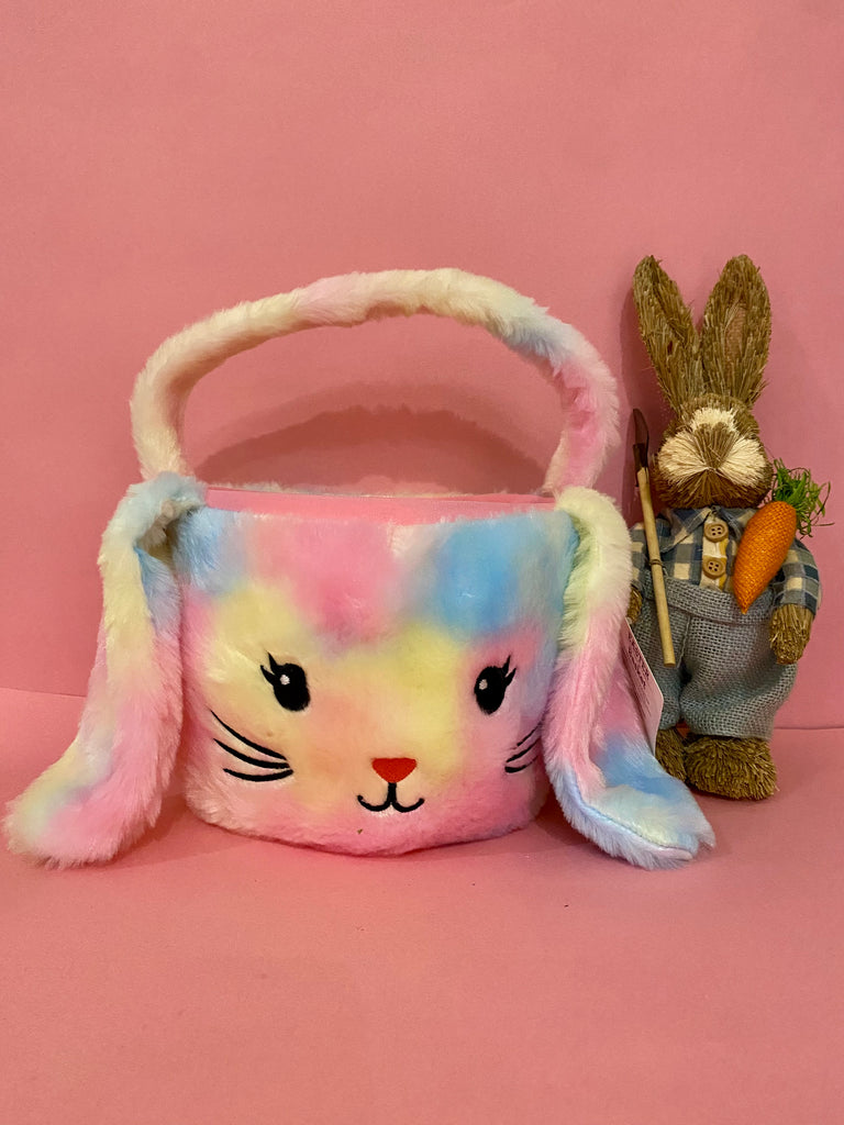 EASTER FURRY BUNNY BASKET