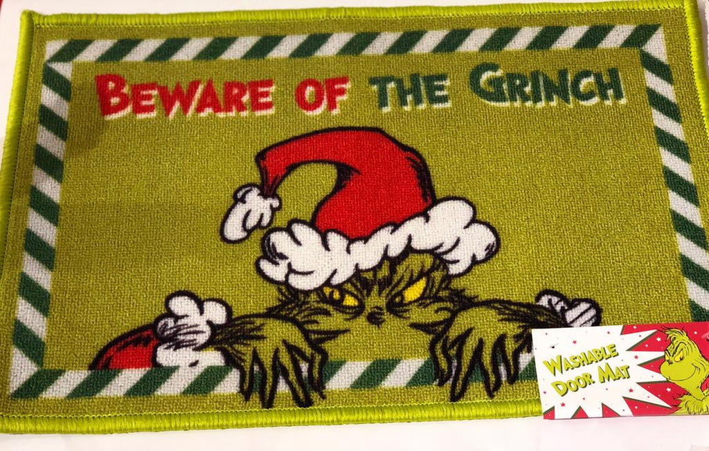 The Grinch Washable Footmat