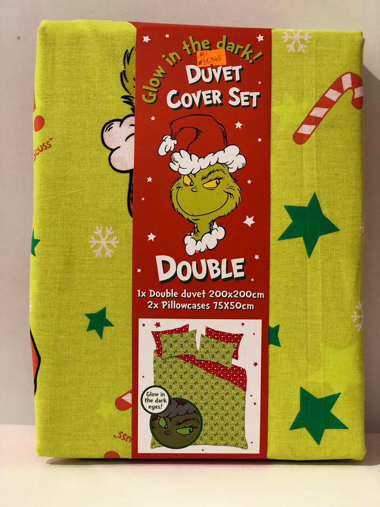 The Grinch Duvet Cover