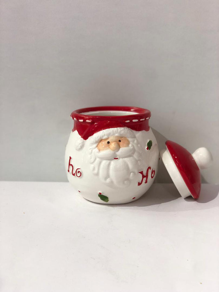 Christmas Santa Jar