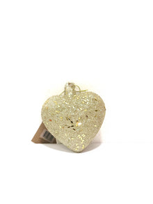 Gold Glitter Sequin Heart