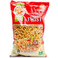 Golden penny pasta twist
