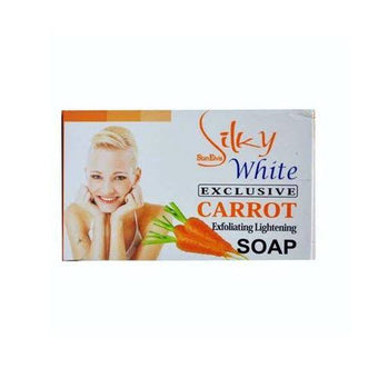 Silky white soap