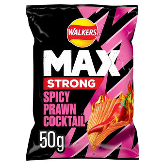 Walkers Max strong spicy prawn cocktail