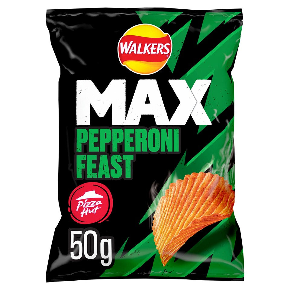 Walkers max pepperoni feast 50g
