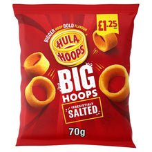 Big hula hoops . Irresistibly salted