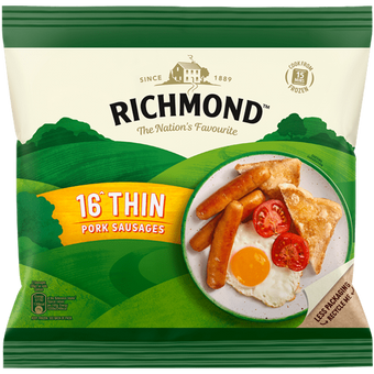 Richmond pork sausages