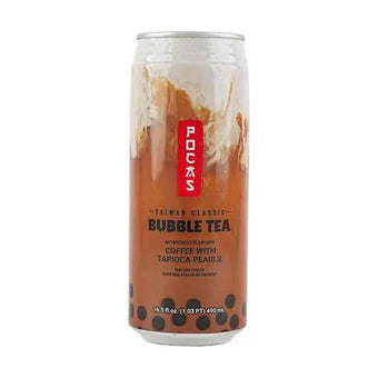 Pocas bubble tea coffee with tapioca