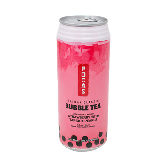 Pocas bubble tea . Strawberry