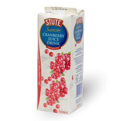 Stute superior cranberry juice