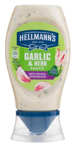 Hellman’s garlic sauce
