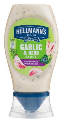 Hellman’s garlic sauce