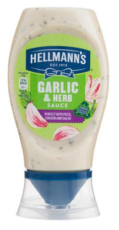 Hellman’s garlic sauce