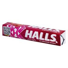 Halls clearing menthol action , cherry flavor