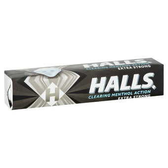 Halls clearing menthols extra strong