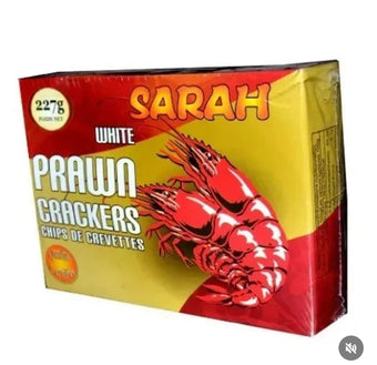 Sarah white prawn crackers