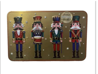 NUTCRACKER - Scottish Shortbread In Festive Biscuit Tin (150g)