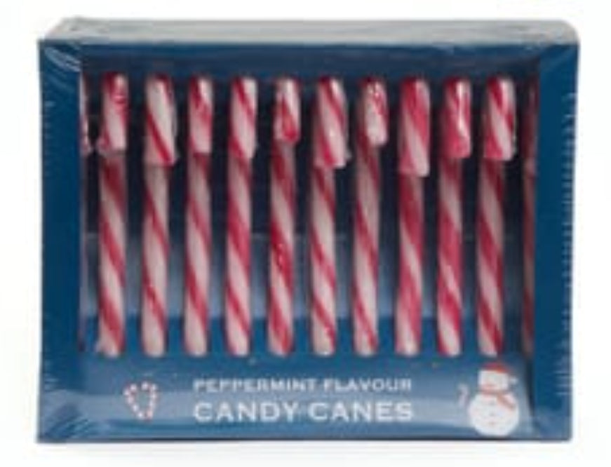 Peppermint Flavour Candy Canes 144g