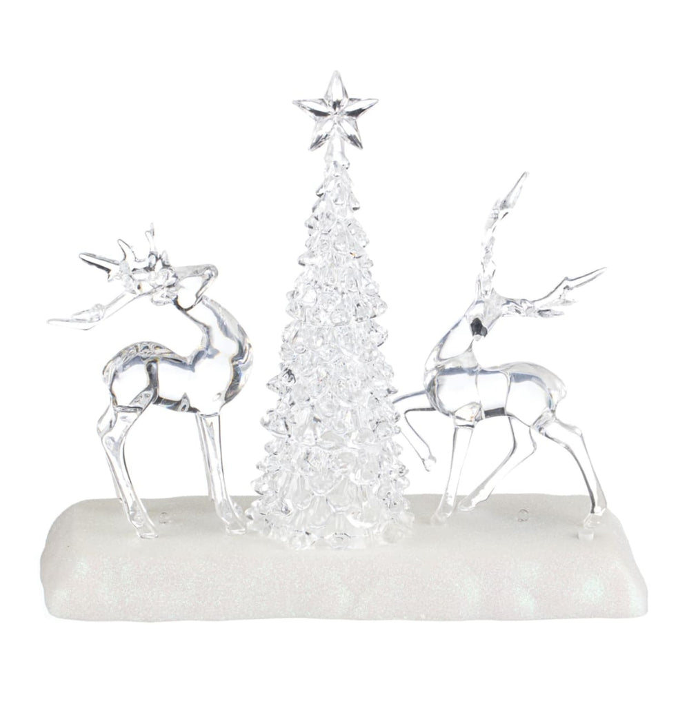 Magical Light Up Musical Stag Scene