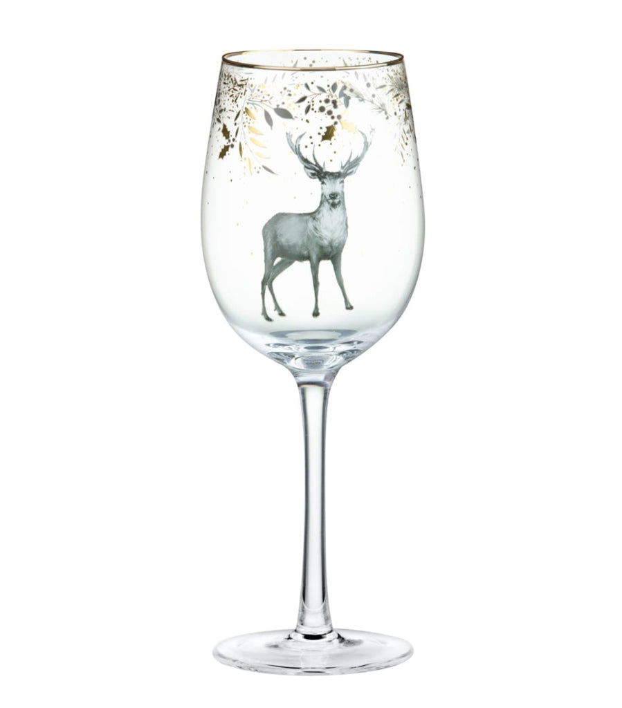 Stag Wine Glass
