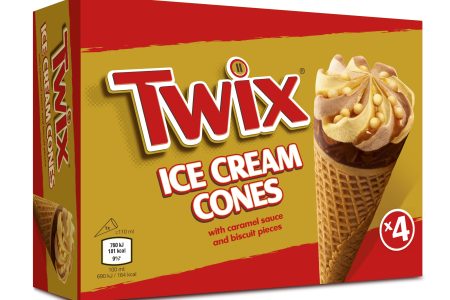 Twix Ice Cream Cones x 4