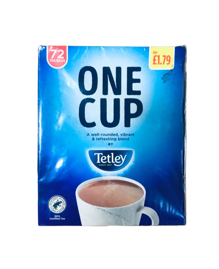 One Cup Tetley Tea