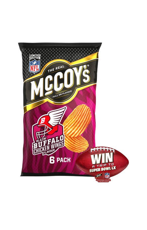 McCoy’s buffalo chicken wings flavor