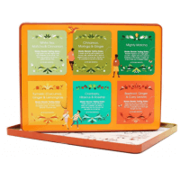 English Tea Shop Organic Super Goodness Collection Orange Tin
