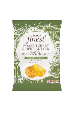 Tesco finest roast turkey and herb butter flavor