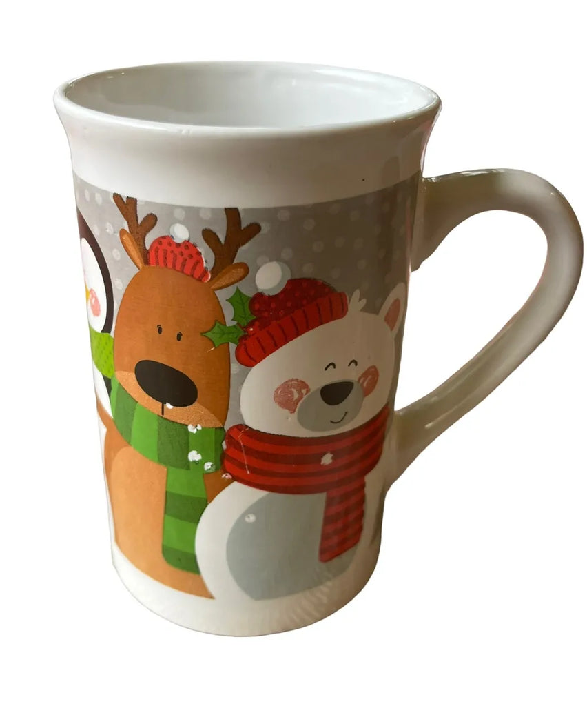 Royal Norfolk Santa Penguin Snowman Reindeer Polar Bear Xmas Coffee Mug 12 Once
