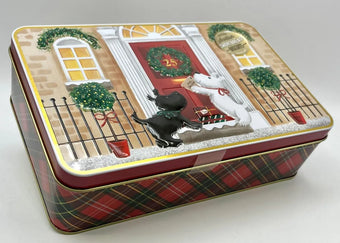 Scottie Dog Shortbread Biscuit Tin