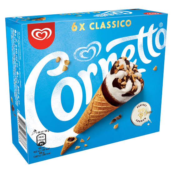 Cornetto Classico Cone Ice Cream